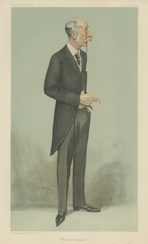Kont Alexander Konstantinovich Benchendorff by Leslie Matthew Ward