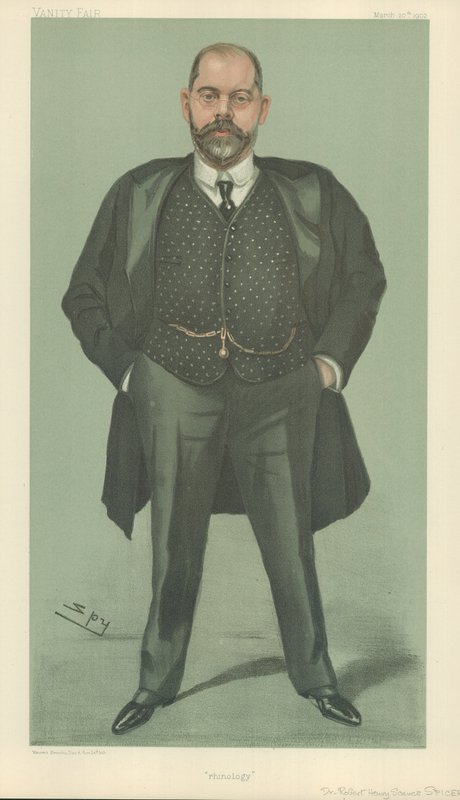 Dr Robert Henry Scanes Spicer, Rinoloji, 20 Mart 1902, Vanity Fair karikatürü by Leslie Matthew Ward