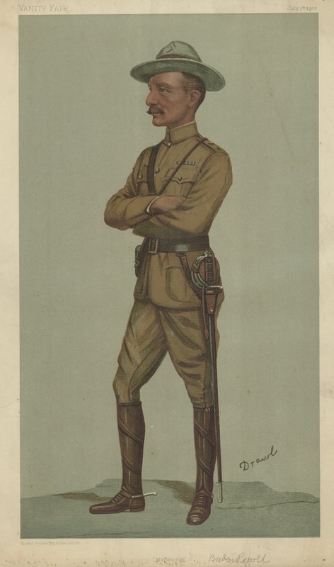 Genel Robert Stephenson Smyth Baden-Powell by Leslie Matthew Ward