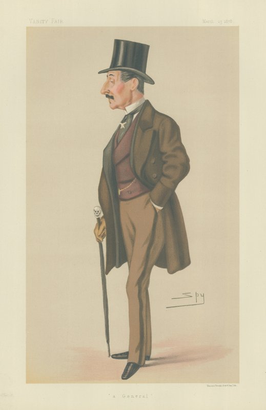 Genel Sir Charles Hastings Doyle by Leslie Matthew Ward