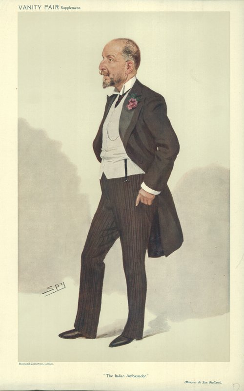 Ekselansları Marquis di San Giuliano by Leslie Matthew Ward