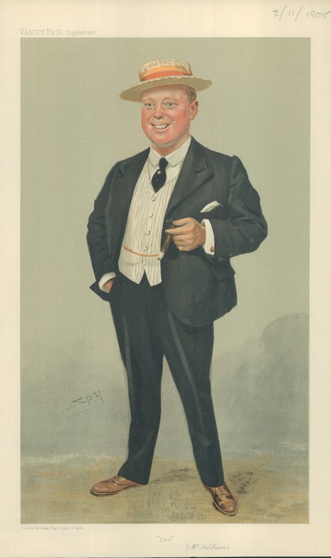 Leo Trevor, Leo, 2 Kasım 1905, Vanity Fair karikatürü by Leslie Matthew Ward
