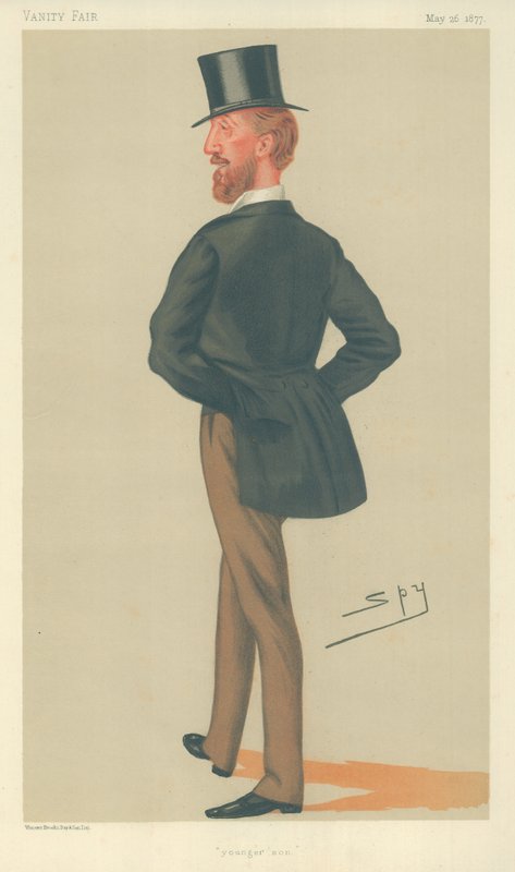Lord Henry F Thynne, küçük oğlu, 26 Mayıs 1877, Vanity Fair karikatürü by Leslie Matthew Ward