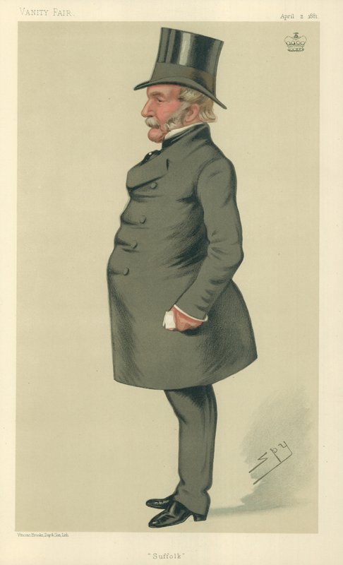 Lord Waveney, Suffolk, 2 Nisan 1881, Vanity Fair karikatürü by Leslie Matthew Ward