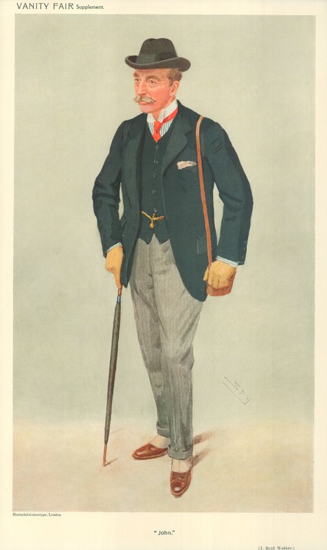 Bay J Reid Walker, John, 12 Mayıs 1909, Vanity Fair karikatürü by Leslie Matthew Ward