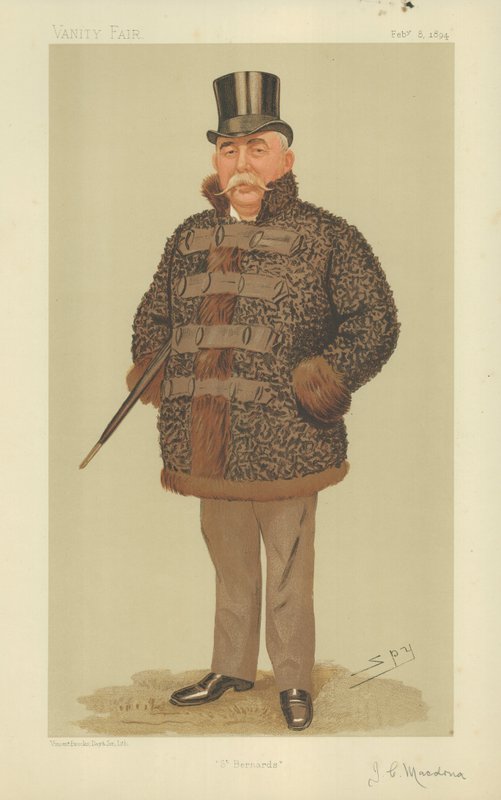 Mr John Cumming Macdona  by Leslie Matthew Ward