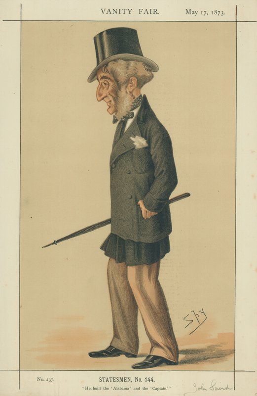 Bay John Laird, Alabama ve Kaptan