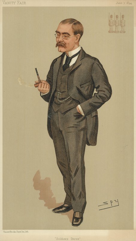 Bay Rudyard Kipling by Leslie Matthew Ward