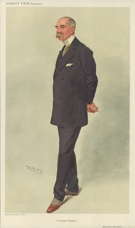 Raymond Blathwayt by Leslie Matthew Ward