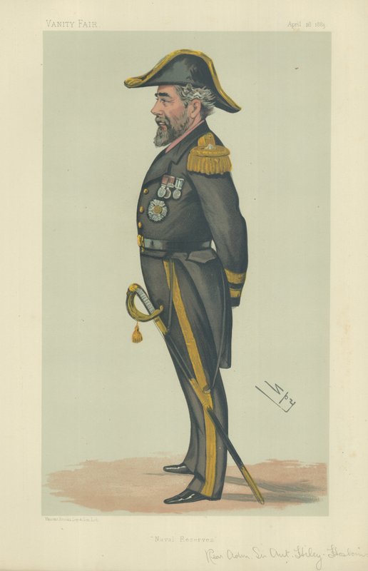 Tuğamiral Sir Anthony Hiley-Hoskins by Leslie Matthew Ward