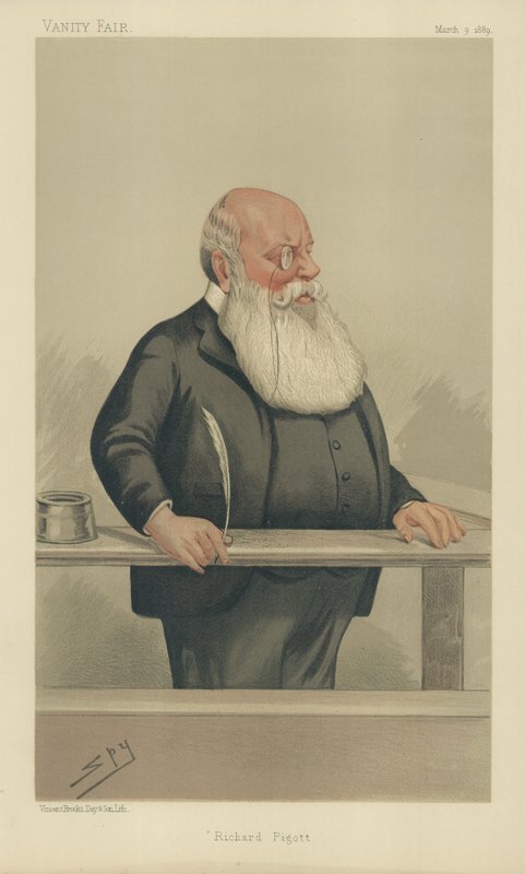 Richard Pigott by Leslie Matthew Ward