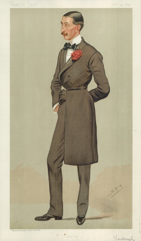 Robert Armstrong Yerburgh, Chester, 19 Ekim 1893, Vanity Fair karikatürü by Leslie Matthew Ward