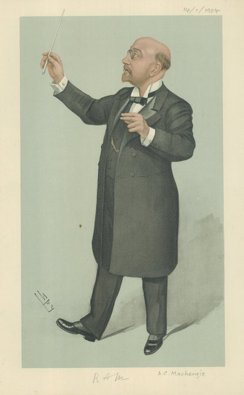 Sir Alexander Campbell Mackenzie by Leslie Matthew Ward