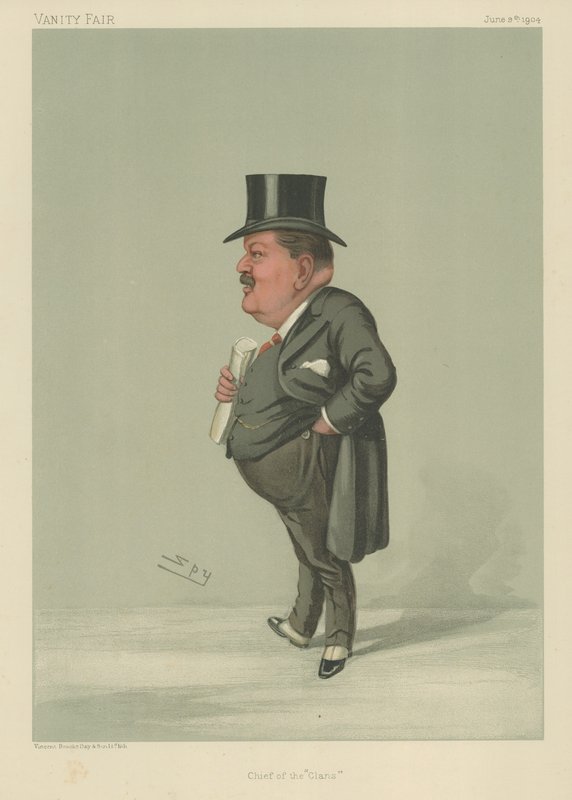 Sir Charles Cayzer by Leslie Matthew Ward