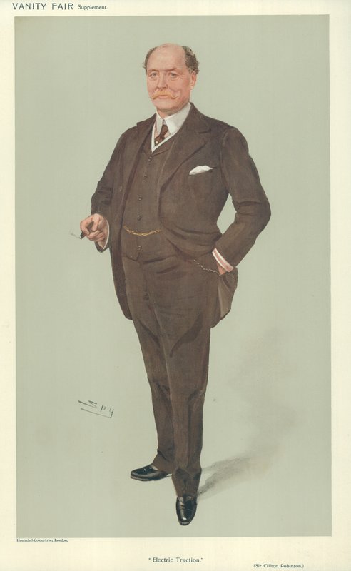 Sör Clifton Robinson by Leslie Matthew Ward