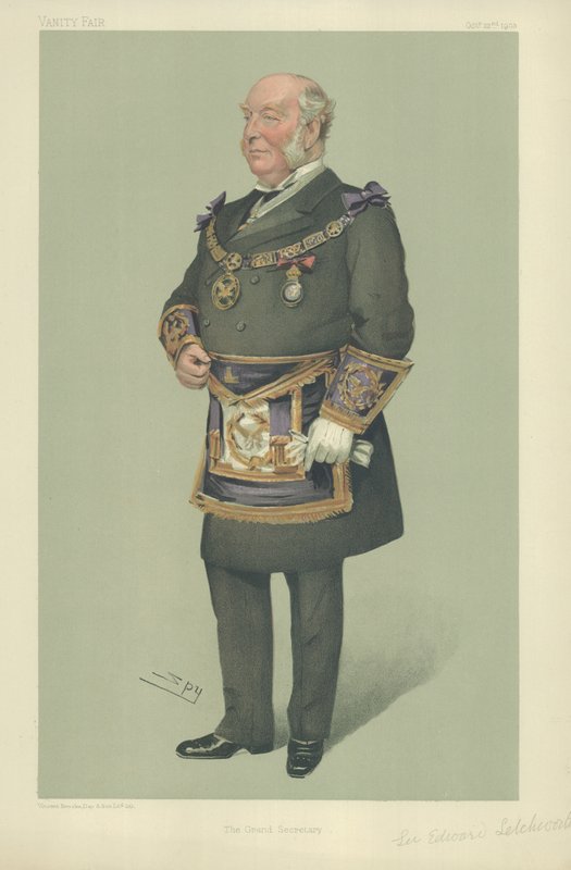 Sör Edward Letchworth by Leslie Matthew Ward