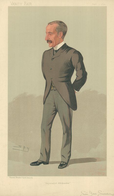 Sir James Sivewright, Emperyalist Afrikander, 1 Haziran 1893, Vanity Fair karikatürü by Leslie Matthew Ward