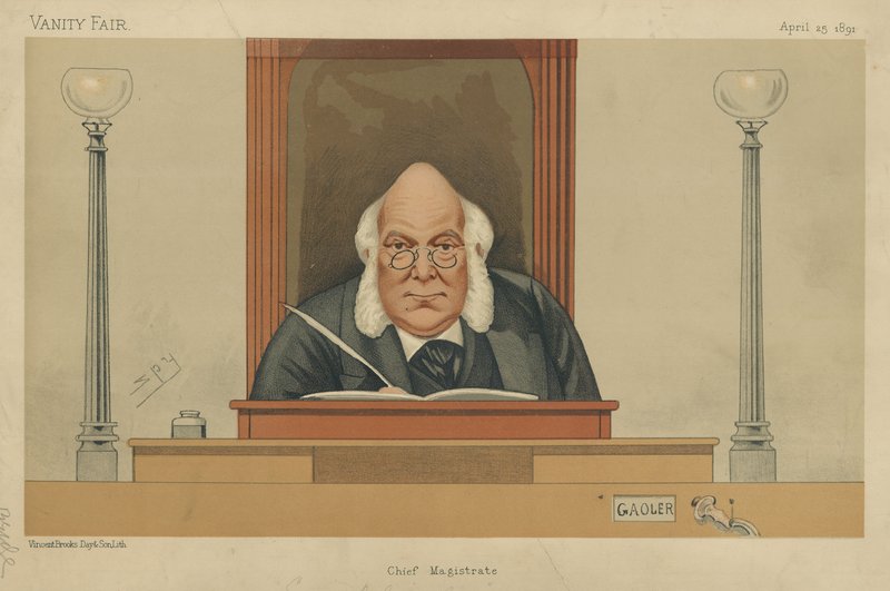 Sir John Bridge  by Leslie Matthew Ward