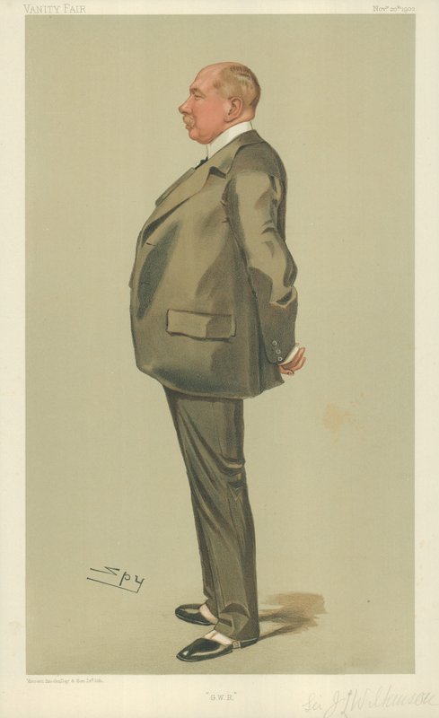Sir Joseph Wilkinson, GWR, 20 Kasım 1902, Vanity Fair karikatürü by Leslie Matthew Ward