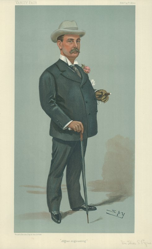 Sir Thomas Salter Pyne  by Leslie Matthew Ward