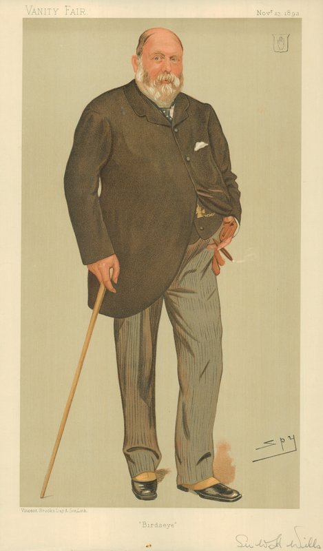 Sir William Henry Wills, Birdseye, 23 Kasım 1893, Vanity Fair karikatürü by Leslie Matthew Ward