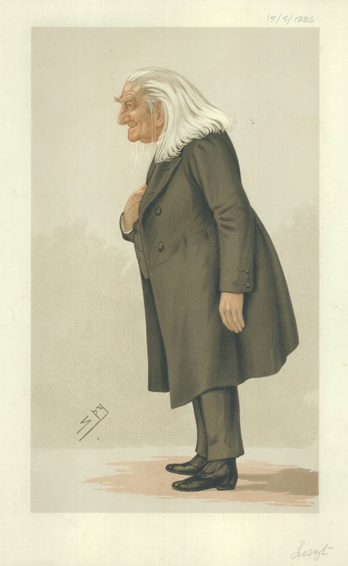 Abbe Franz Liszt by Leslie Matthew Ward