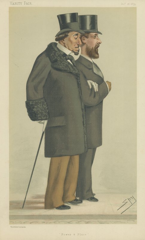 Beaconsfield Kontu ve Bay Montagu William Lowry Corry by Leslie Matthew Ward