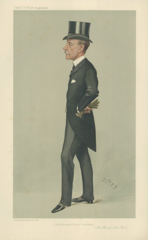 Hon A Nelson Hood by Leslie Matthew Ward