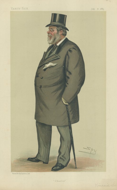 Hon Charles Spencer Bateman Hanbury Kinkaid-Lennox by Leslie Matthew Ward