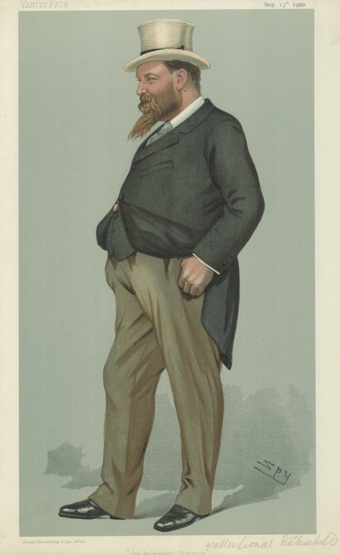 Sayın Walter Lionel Rothschild by Leslie Matthew Ward