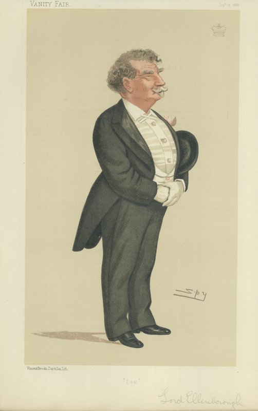 Lord Ellenborough by Leslie Matthew Ward