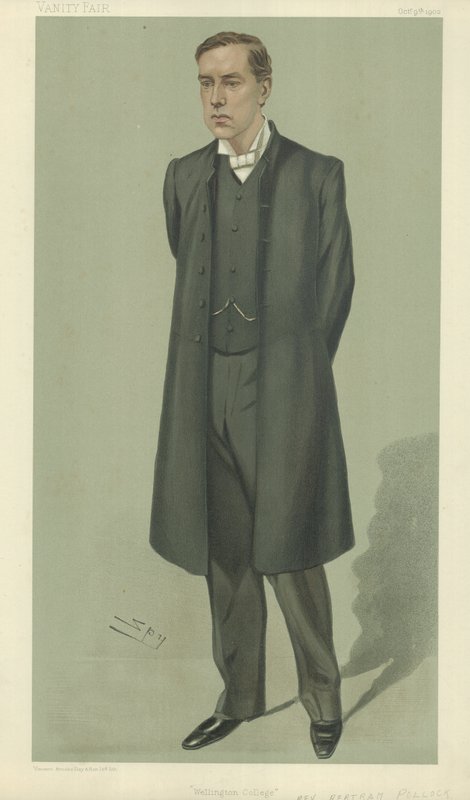 Rev Bertram Pollock (renkli taş) by Leslie Matthew Ward