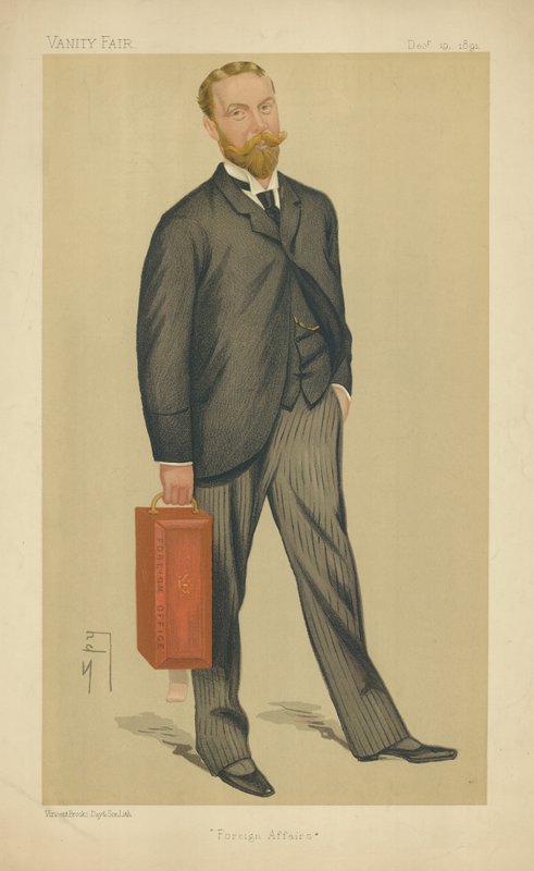 The Right Hon J W Lowther (The Speaker)  by Leslie Matthew Ward