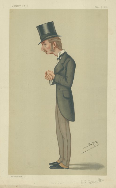 Sağ Hon Lord George Francis Hamilton by Leslie Matthew Ward