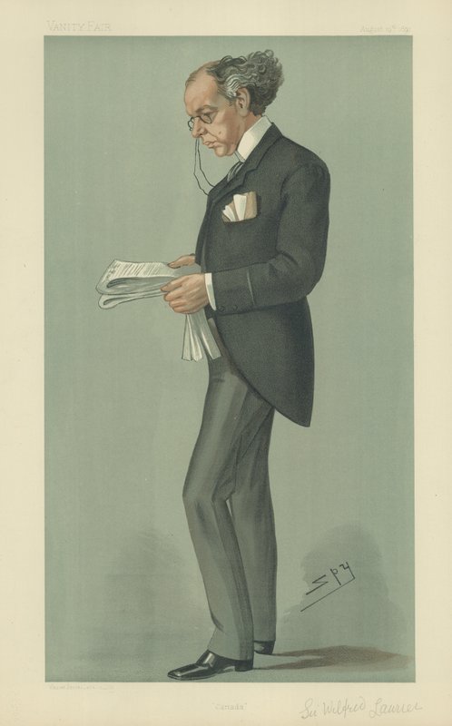 Sağ Sayın Sör Wilfrid Laurier by Leslie Matthew Ward