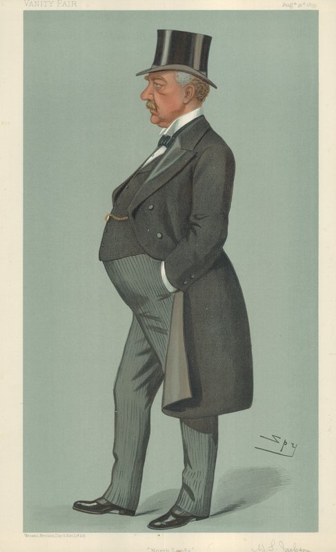 Sağ Hon William Lawies Jackson by Leslie Matthew Ward