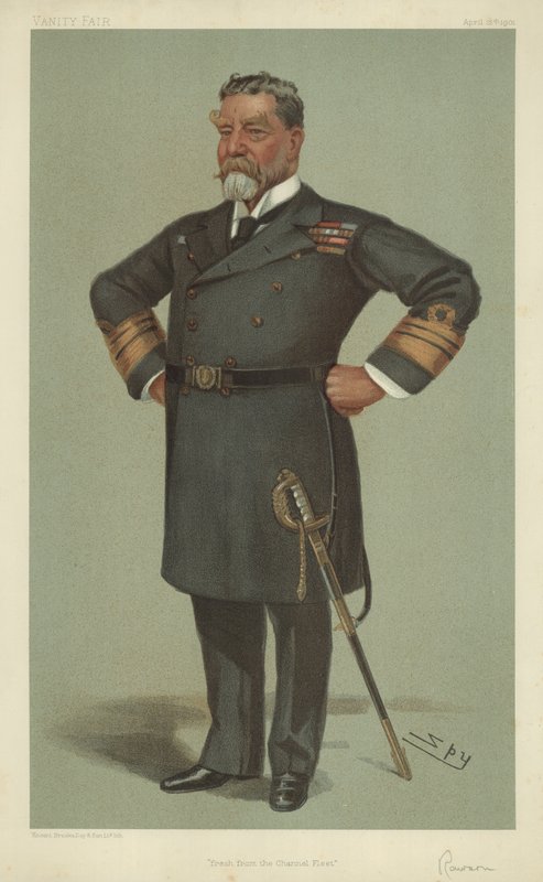 Koramiral Sir Henry Holdsworth Rawson by Leslie Matthew Ward
