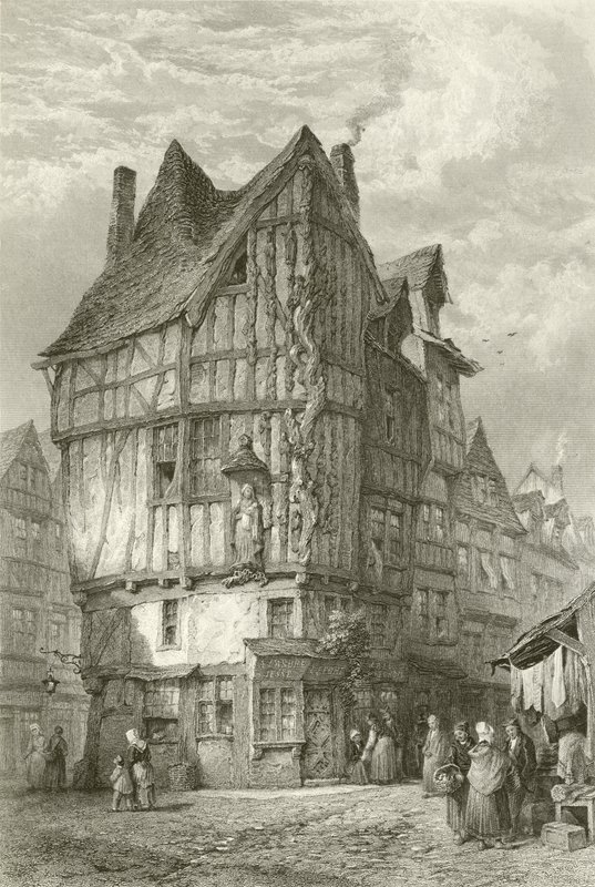 House of the Tree of Jesse, Joigny  by Lewis John Wood
