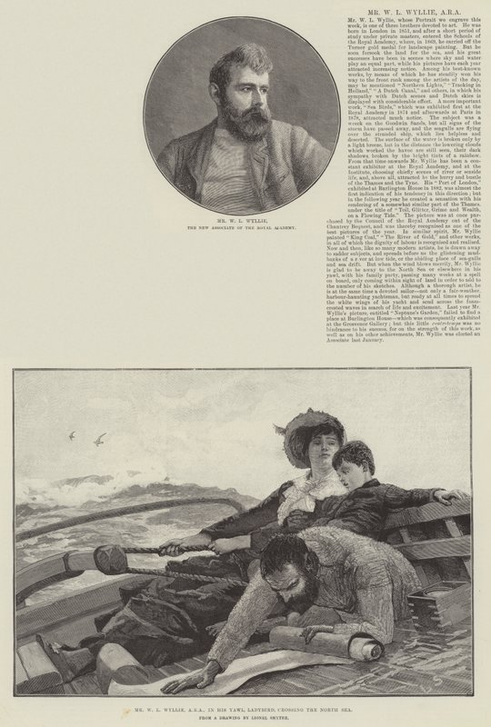 Bay WL Wyllie by Lionel Percy Smythe