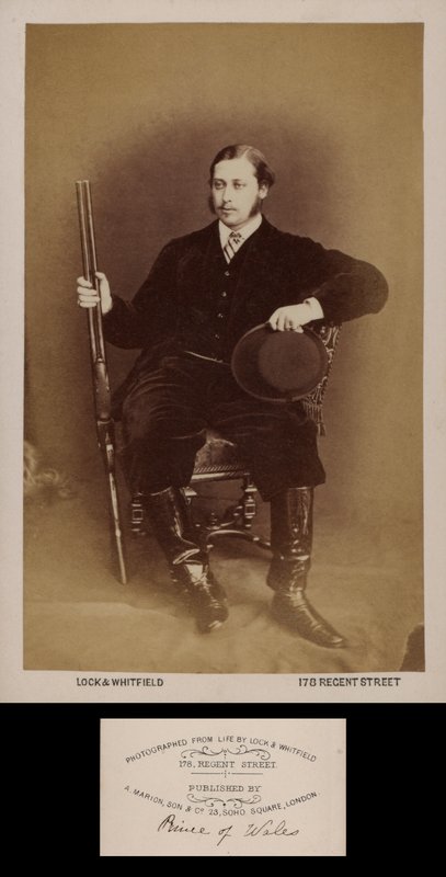 Albert, Prens Consort (s/b fotoğraf) by Lock and Whitfield