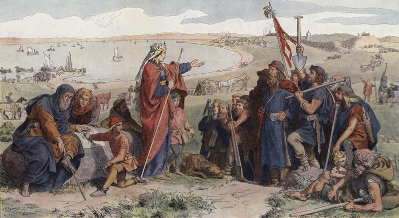 Thyra Dannebod, Danevirke