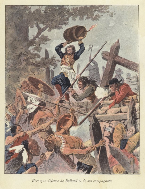Adam Dollard ve arkadaşları, Long Sault Muharebesi