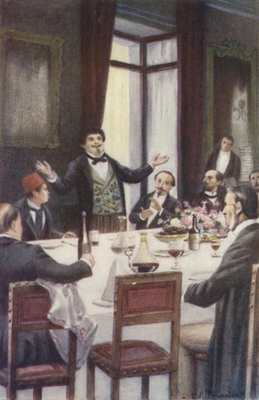 Ah my friends, my dear friends, if you could know how happy I am!  by Louis Edouard Paul Fournier