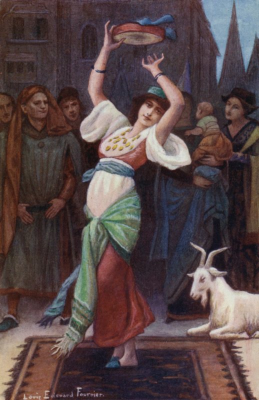 Hurðin opnaðist og par af blessuðum félaga komu út by Louis Edouard Paul Fournier