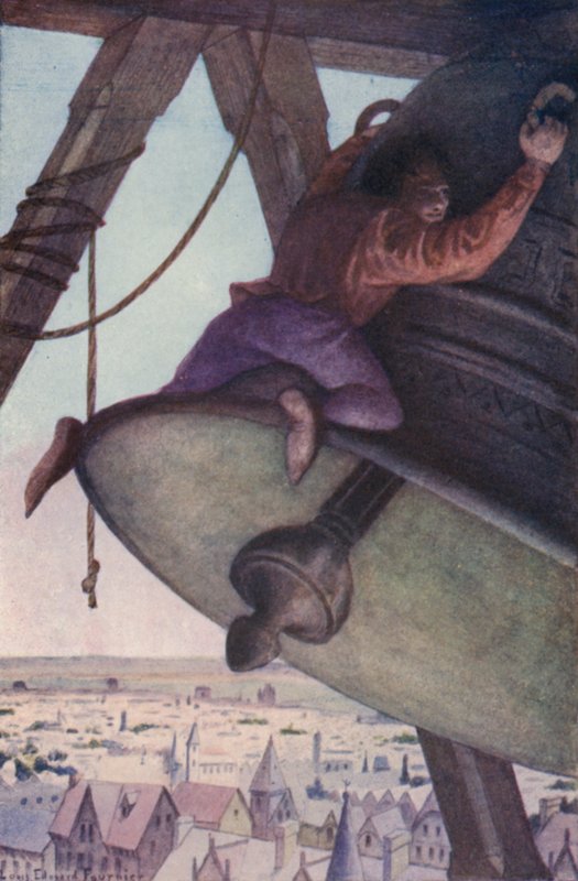 Nan-tu Nehri üzerinde feribot by Louis Edouard Paul Fournier