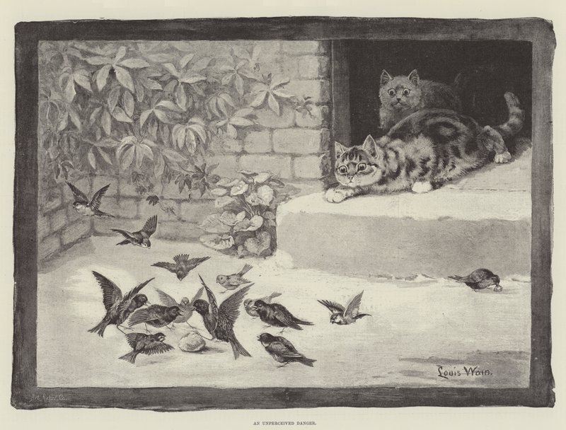 Algılanmayan Tehlike by Louis Wain