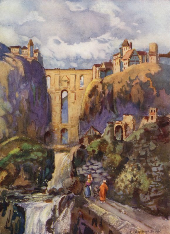 Tajo, Ronda (renkli taş) by Louis Burleigh Bruhl