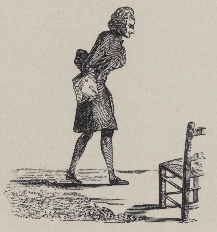 Jean-Philippe Rameau, Fransız besteci (gravür) by Louis Carrogis (after) Carmontelle