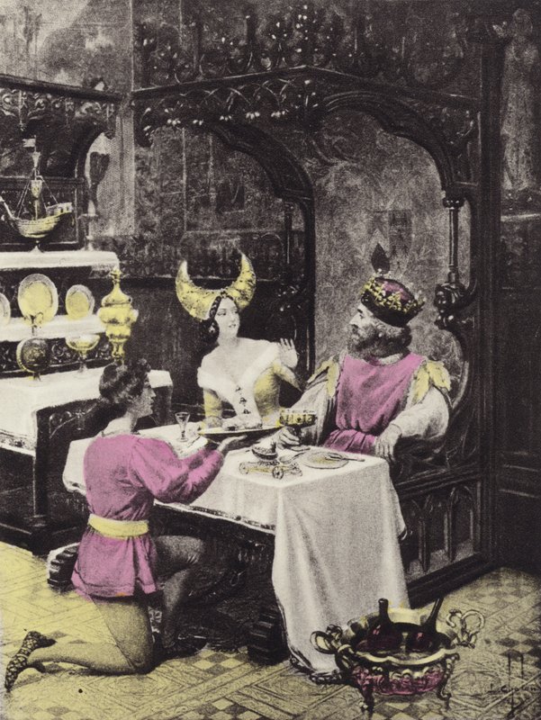 Tavukların Yemeği, Birinci Gün, Beşinci Hikaye by Louis Chalon