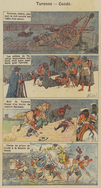 Turenne, Conde (renkli taş) by Louis Charles (after) Bombled